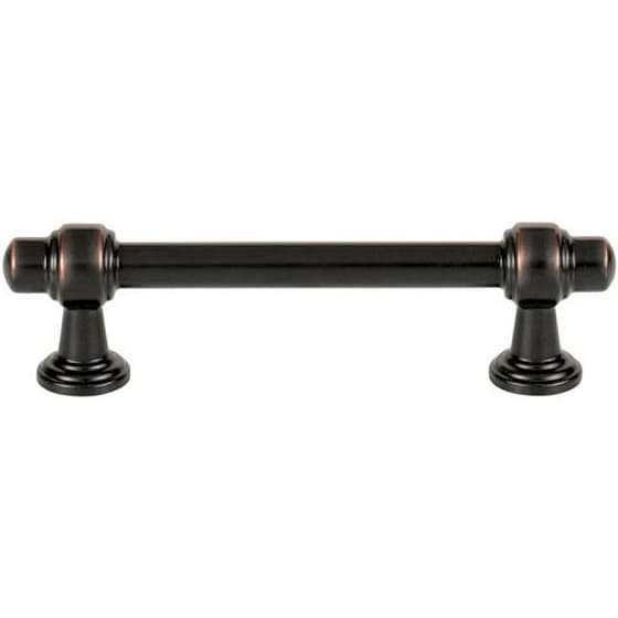 Top Knobs Bronte Series 3-3/4" (96 mm) Center to Center Venetian Bronze Pull, - 430-VB