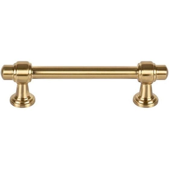 Top Knobs Bronte Series 3-3/4" (96 mm) Center to Center Warm Brass Pull, - 430-WB