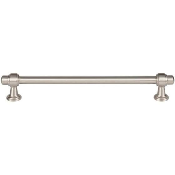 Top Knobs Bronte 7-9/16" (192 mm) Center to Center Brushed Nickel Pull, 431-BRN