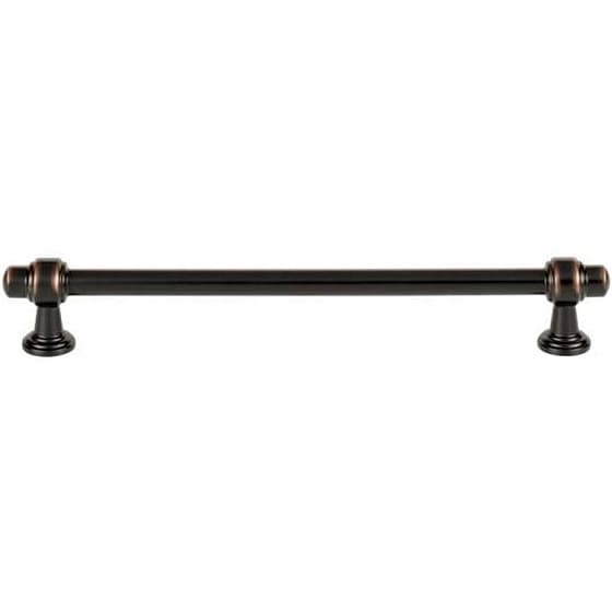 Top Knobs Bronte Series 7-9/16" (192 mm) Center to Center Venetian Bronze Pull, - 431-VB