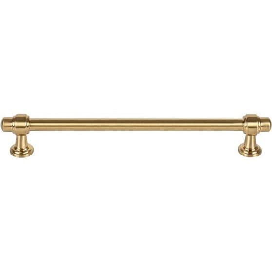Top Knobs Bronte Series 7-9/16" (192 mm) Center to Center Warm Brass Pull, - 431-WB
