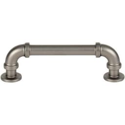 Top Knobs Steam Punk Series 3-3/4" (96 mm) Center to Center Graphite Pull, - 432-GF