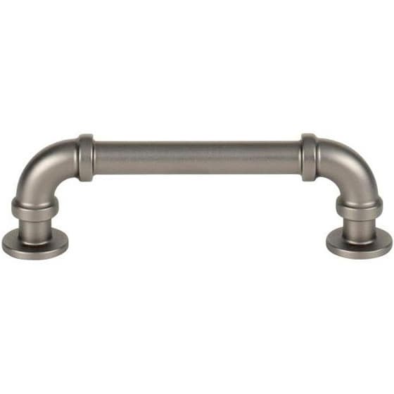Top Knobs Steam Punk 3-3/4" (96 mm) Center to Center Graphite Pull, 432-GF