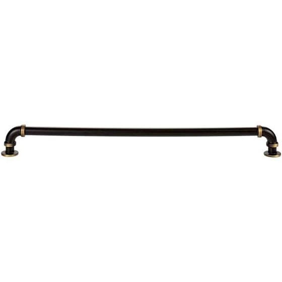 Top Knobs Steam Punk 12" (305 mm) Center to Center Cafe Bronze Pull, 434-CFB