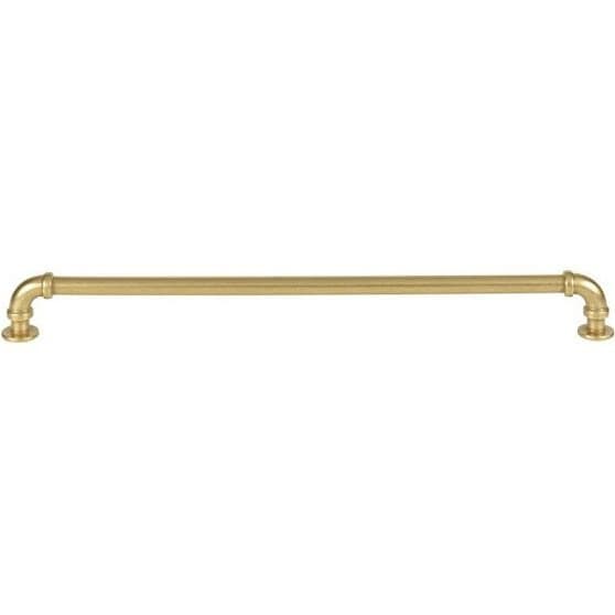 Top Knobs Steam Punk 12" (305 mm) Center to Center Vintage Brass Pull, 434-UB