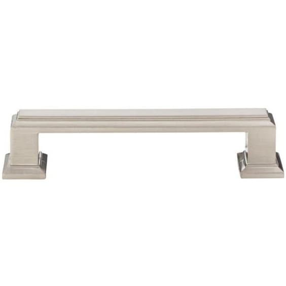 Top Knobs Sutton Place Series 3-3/4" (96 mm) Center to Center Brushed Nickel Pull, - 435-BRN