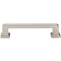 Top Knobs Sutton Place Series 3-3/4" (96 mm) Center to Center Brushed Nickel Pull, - 435-BRN