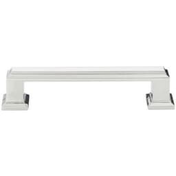 Top Knobs Sutton Place Series 3-3/4" (96 mm) Center to Center Polished Chrome Pull, - 435-CH