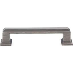 Top Knobs Sutton Place Series 3-3/4" (96 mm) Center to Center Slate Pull, - 435-SL