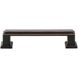 Top Knobs Sutton Place Series 3-3/4" (96 mm) Center to Center Venetian Bronze Pull, - 435-VB