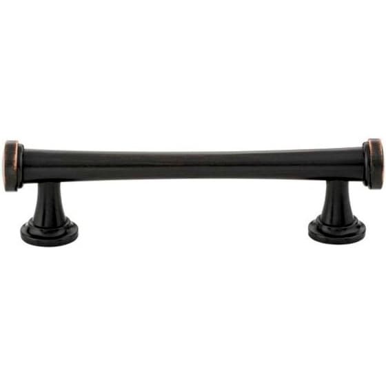 Top Knobs Browning Series 3-3/4" (96 mm) Center to Center Venetian Bronze Pull, - 436-VB