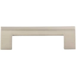 Top Knobs Round Rail Series 3-3/4" (96 mm) Center to Center Brushed Nickel Pull, - 438-BRN