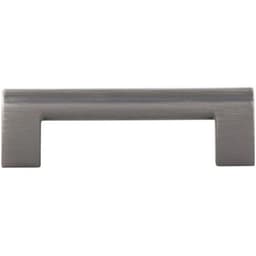 Top Knobs Round Rail Series 3-3/4" (96 mm) Center to Center Slate Pull, - 438-SL