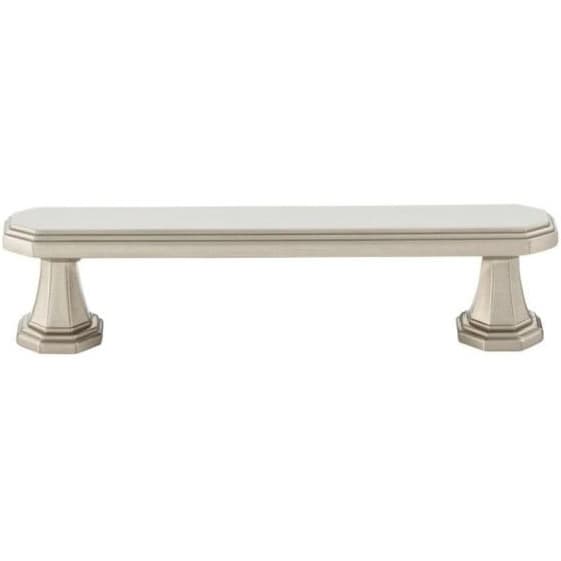 Top Knobs Dickinson Series 3-3/4" (96 mm) Center to Center Brushed Nickel Pull, - 440-BRN