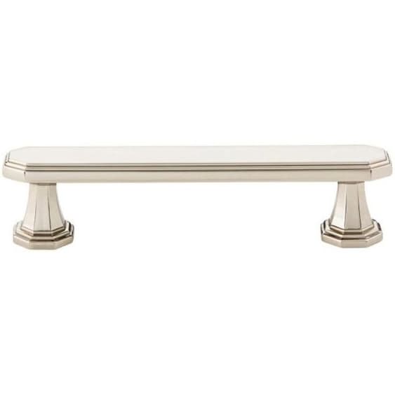Top Knobs Dickinson 3-3/4" (96 mm) Center to Center Polished Nickel Pull, 440-PN