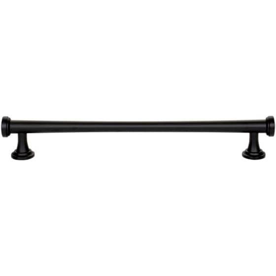 Top Knobs Browning 7-9/16" (192 mm) Center to Center Matte Black Pull, 442-BL