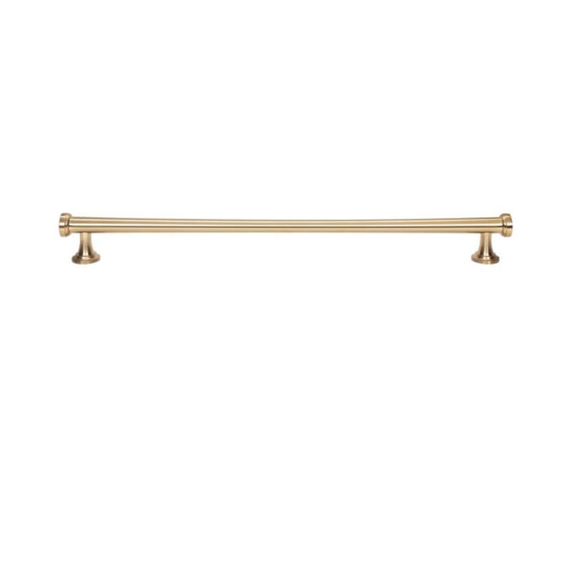 Top Knobs Browning Appliance Pull 18" (457 mm) Center to Center, Warm Brass, 445-WB