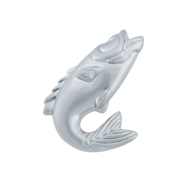 Top Knobs Nautical/Ocean Series 2-1/4 in (57 mm) L x 1-3/4 in (44 mm) W Brushed Nickel Knob, - 2204-BRN