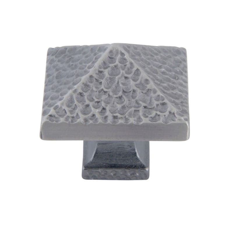 Top Knobs Craftsman 1-1/4" (32 mm) L x 1-1/4" (32 mm) W Pewter Knob, 2237-NO