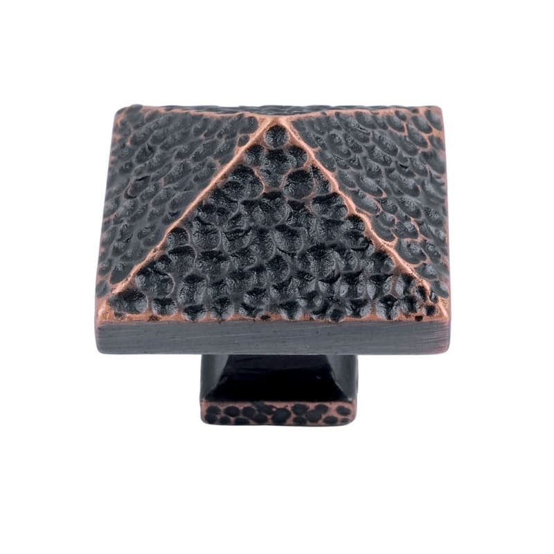 Top Knobs Craftsman 1-1/4" (32 mm) L x 1-1/4" (32 mm) W Venetian Bronze Knob, 2237-VB