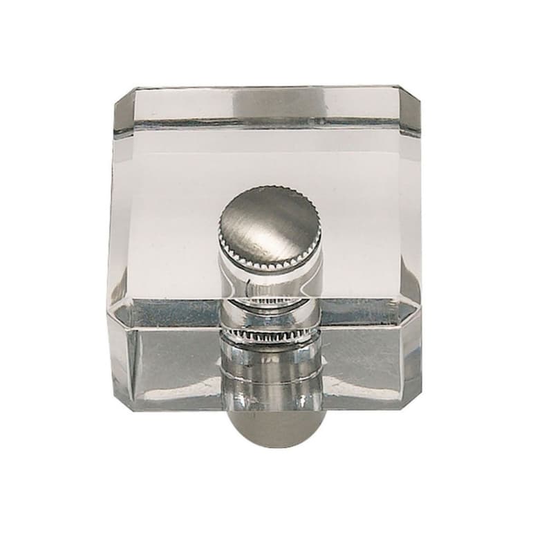 Top Knobs Optimism Series 1-1/4 in (32 mm) L x 1-1/4 in (32 mm) W Brushed Nickel Knob, - 3145-BRN