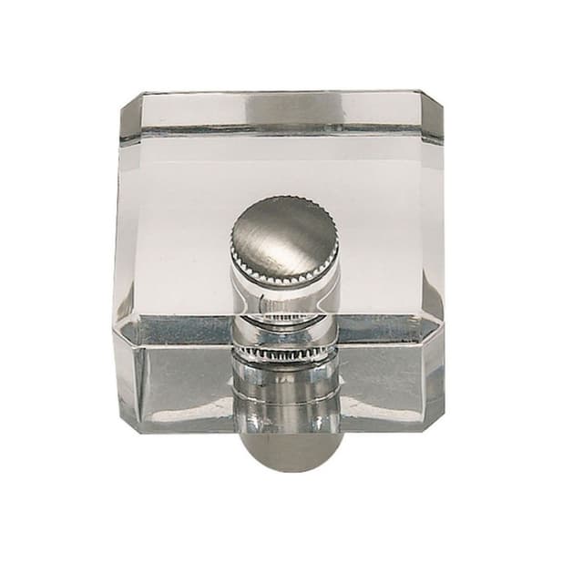 Top Knobs Optimism Series 1-1/4 in (32 mm) L x 1-1/4 in (32 mm) W Brushed Nickel Knob, - 3145-BRN