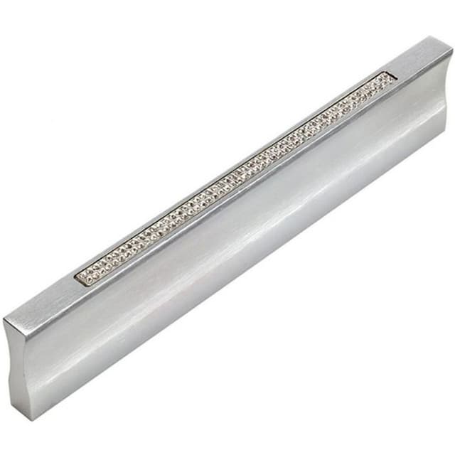 Top Knobs Crystal Series 5-1/16" (128 mm) Center to Center Matte Chrome Pull, - 3202-MC