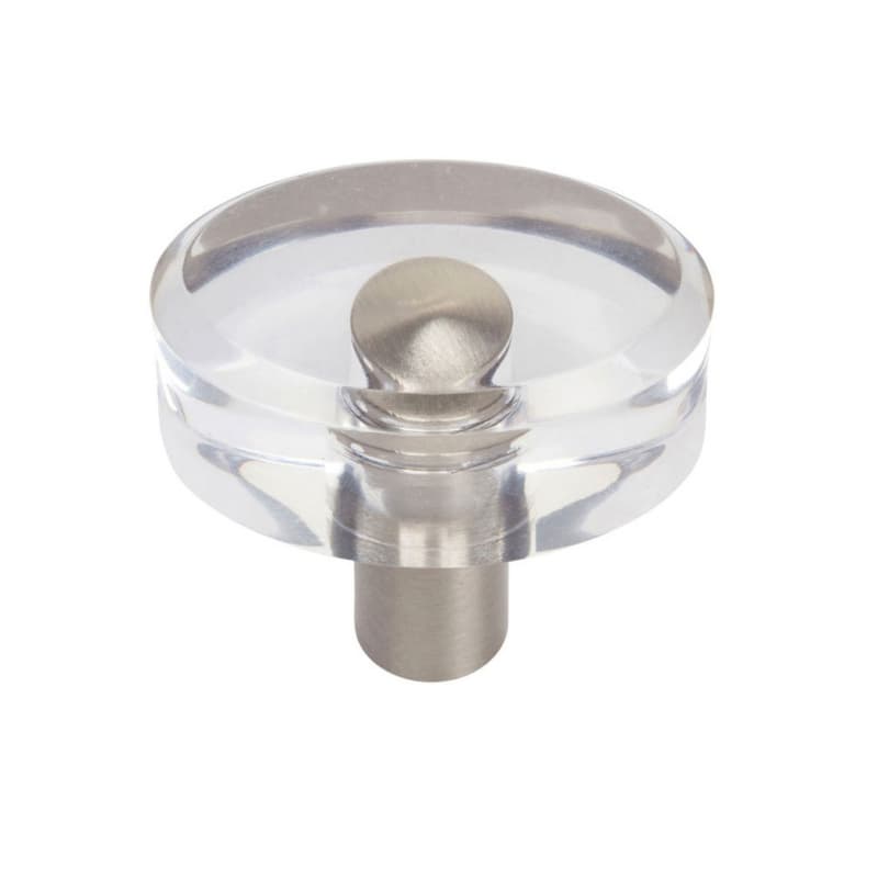 Top Knobs Optimism Series 1-1/2 in (38 mm) L x 1/2 in (12.5 mm) W Brushed Nickel Knob, - 3230-BRN