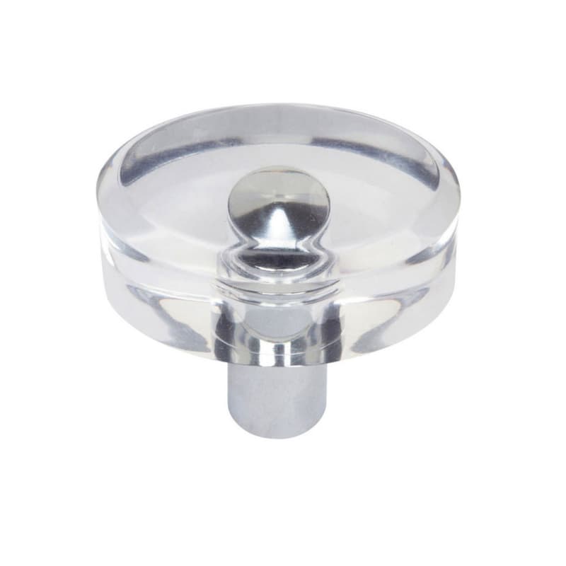 Top Knobs Optimism 1-1/2" (38 mm) L x 1/2" (12.5 mm) W Polished Chrome Knob, 3230-CH