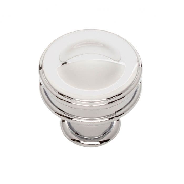Top Knobs Oskar Series 1-1/4" (32 mm) Diameter Polished ChromeKnob, - A100-CH