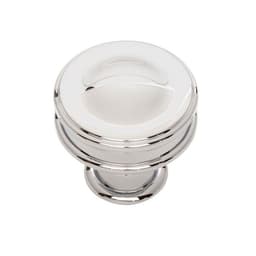 Top Knobs Oskar Series 1-1/4" (32 mm) Diameter Polished ChromeKnob, - A100-CH