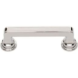 Top Knobs Oskar Series 3" (76 mm) Center to Center Polished Chrome Pull, - A101-CH
