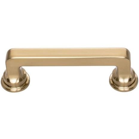 Top Knobs Oskar Series 3" (76 mm) Center to Center Warm Brass Pull, - A101-WB