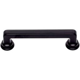Top Knobs Oskar Series 3-3/4" (95 mm) Center to Center Matte Black Pull, - A102-BL
