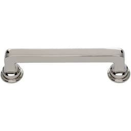 Top Knobs Oskar Series 3-3/4" (95 mm) Center to Center Polished Nickel Pull, - A102-PN