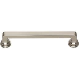 Top Knobs Oskar Series 5-1/16" (128 mm) Center to Center Brushed Nickel Pull, - A103-BRN