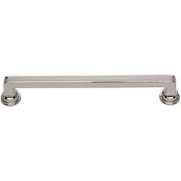 Top Knobs Oskar Series 6-5/16" (160 mm) Center to Center Polished Nickel Pull, - A104-PN