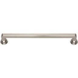 Top Knobs Oskar Series 7-9/16" (192 mm) Center to Center Brushed Nickel Pull, - A105-BRN