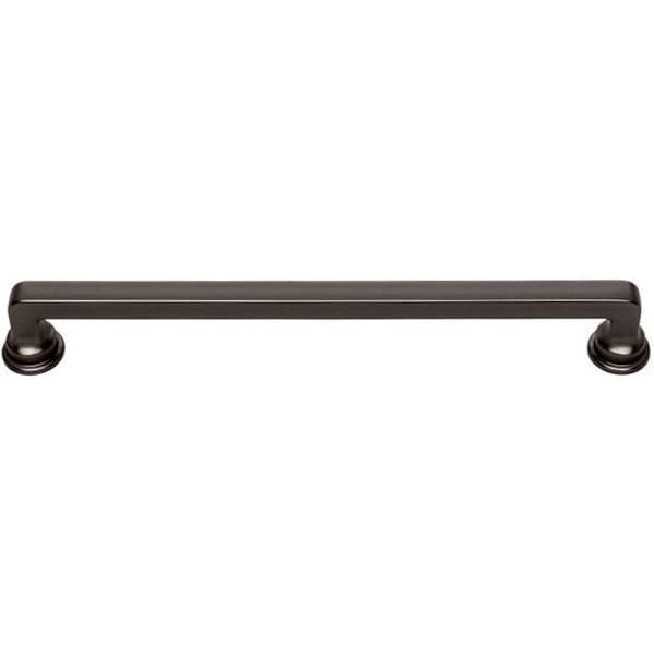 Top Knobs Oskar 7-9/16" (192 mm) Center to Center Slate Pull, A105-SL