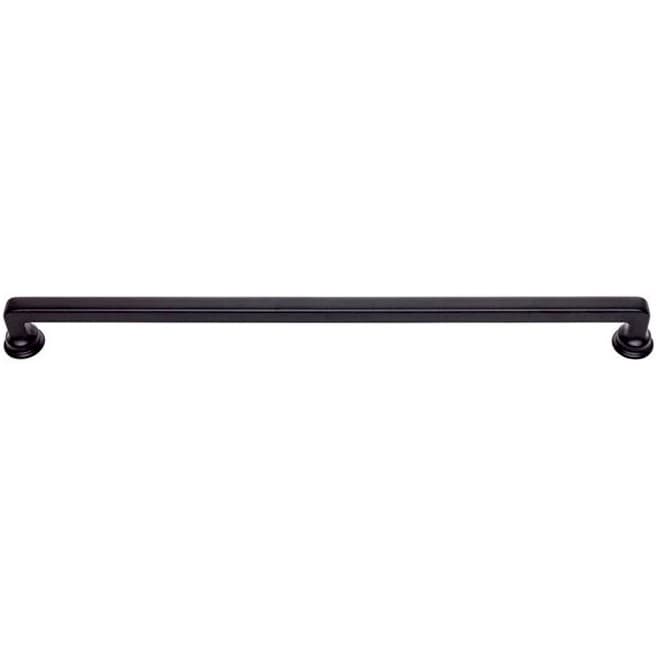 Top Knobs Oskar Series 12" (305 mm) Center to Center Matte Black Pull, - A107-BL