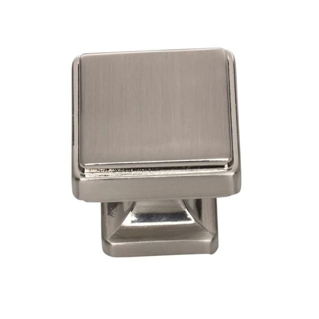 Top Knobs Kate Series 1-1/4 in (32 mm) L x 1-1/4 in (32 mm) W Brushed Nickel Knob, - A201-BRN