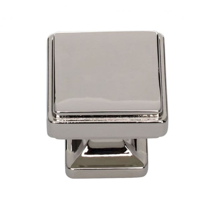 Top Knobs Kate Series 1-1/4 in (32 mm) L x 1-1/4 in (32 mm) W Polished Nickel Knob, - A201-PN