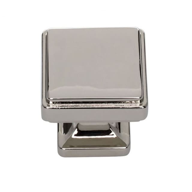 Top Knobs Kate Series 1-1/4 in (32 mm) L x 1-1/4 in (32 mm) W Polished Nickel Knob, - A201-PN