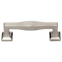 Top Knobs Kate Series 3" (76 mm) Center to Center Brushed Nickel Pull, - A202-BRN