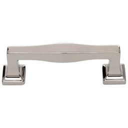 Top Knobs Kate Series 3" (76 mm) Center to Center Polished Nickel Pull, - A202-PN