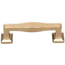 Top Knobs Kate Series 3" (76 mm) Center to Center Warm Brass Pull, - A202-WB