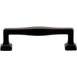 Top Knobs Kate Series 3-3/4" (96 mm) Center to Center Matte Black Pull, - A203-BL