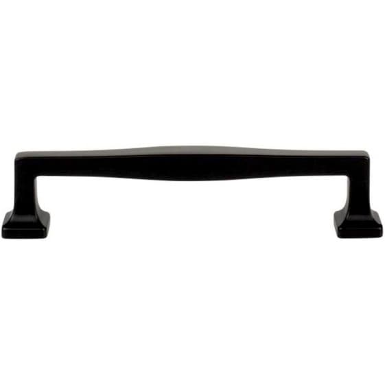 Top Knobs Kate Series 5-1/16" (128 mm) Center to Center Matte Black Pull, - A204-BL