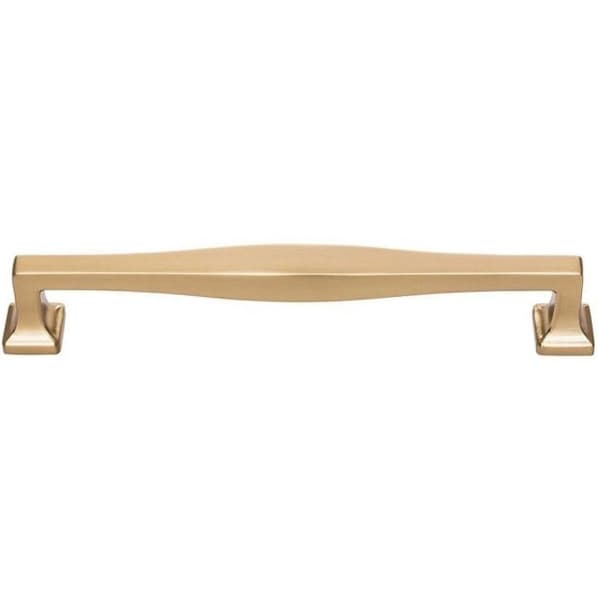 Top Knobs Kate Series 6-5/16" (160 mm) Center to Center Warm Brass Pull, - A205-WB