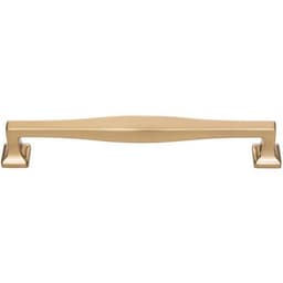 Top Knobs Kate Series 6-5/16" (160 mm) Center to Center Warm Brass Pull, - A205-WB